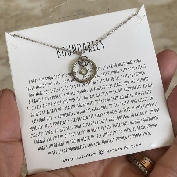 NEW! Bryan Anthonys Boundaries White Opal Silver Necklace - Picture 6 of 7